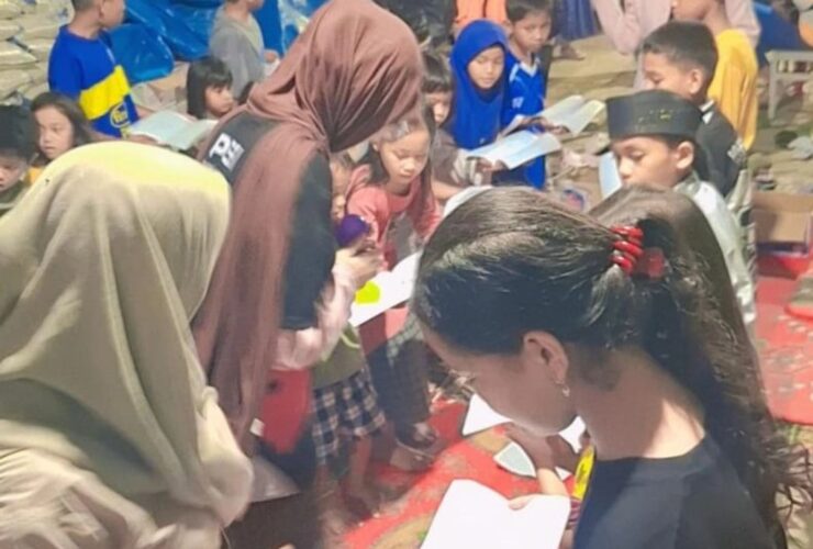 Posko PSI Belimbing Perkuat Dukungan untuk Penyintas Banjir Bandang dengan Layanan Trauma Healing